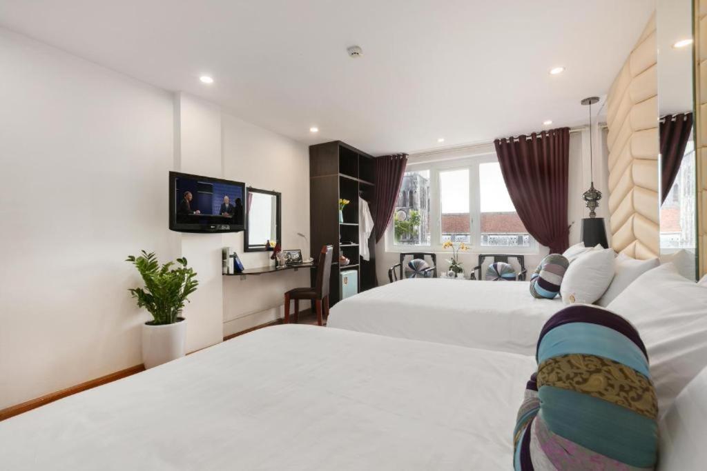 Splendid Holiday Hotel Spa Hanoi Bagian luar foto