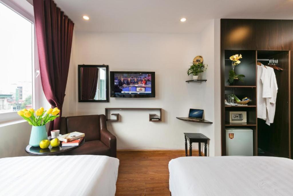 Splendid Holiday Hotel Spa Hanoi Bagian luar foto